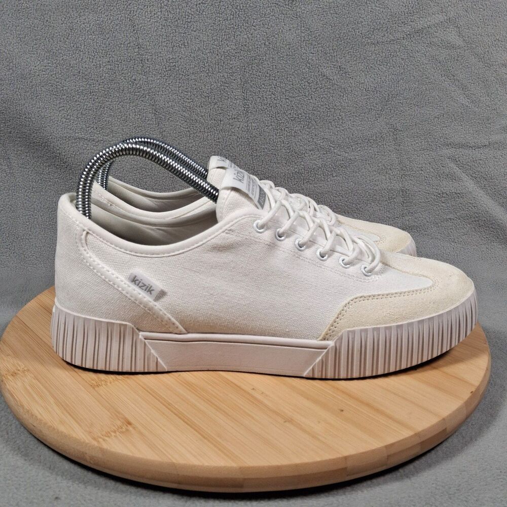 Kizik Brooklyn Women's US Size 9 Hands Free Comfort Shoes Sneakers White